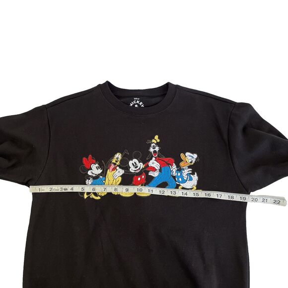 New Women’s Disney Mickey Mouse & Friends Double Sided Sweatshirt Sz XXS NWT - Picture 6 of 7